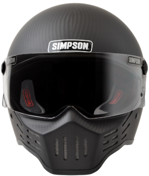 simpson m30 motorcycle helmet front view